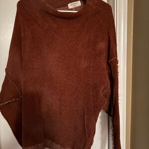 Zenana Outfitters Women's Chocolate Brown Sweater